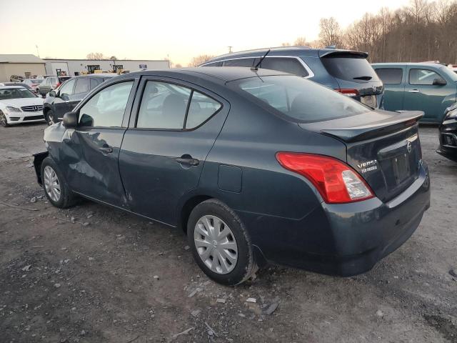 3N1CN7AP1FL916574 - 2015 NISSAN VERSA S BLUE photo 2