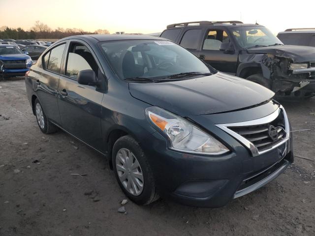 3N1CN7AP1FL916574 - 2015 NISSAN VERSA S BLUE photo 4