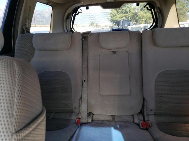5N1AR18U56C619753 - 2006 NISSAN PATHFINDER LE BLACK photo 10