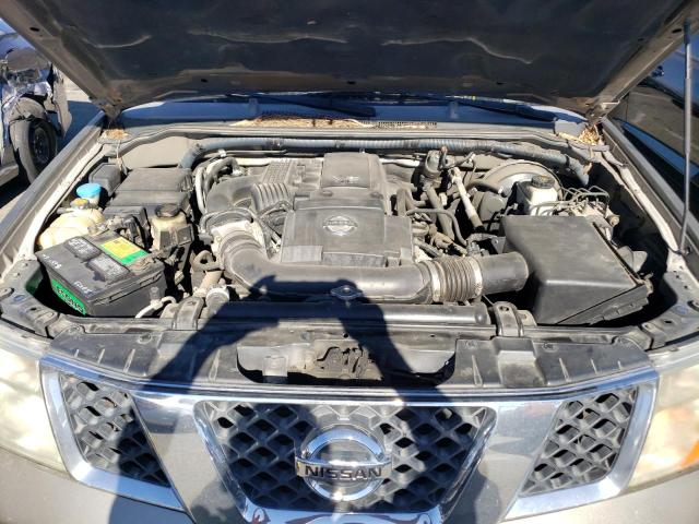 5N1AR18U56C619753 - 2006 NISSAN PATHFINDER LE BLACK photo 12