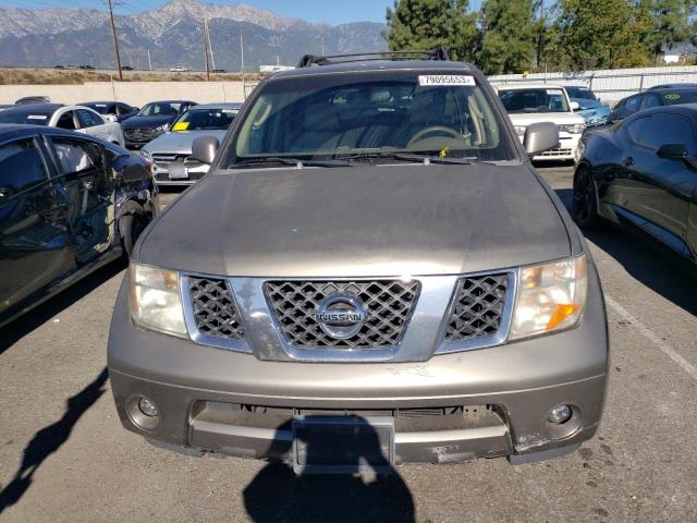 5N1AR18U56C619753 - 2006 NISSAN PATHFINDER LE BLACK photo 5