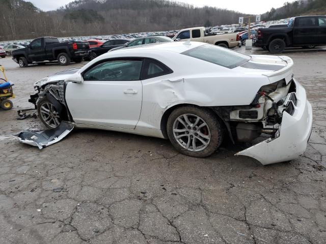 2G1FB1E32D9116608 - 2013 CHEVROLET CAMARO LT WHITE photo 2