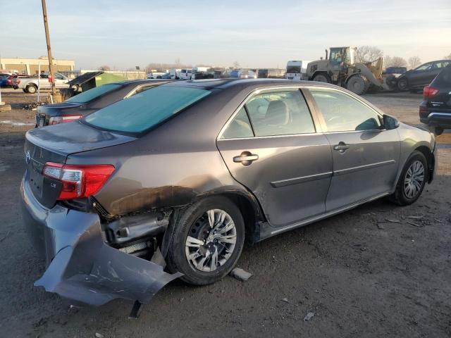 4T4BF1FKXER427015 - 2014 TOYOTA CAMRY L GRAY photo 3