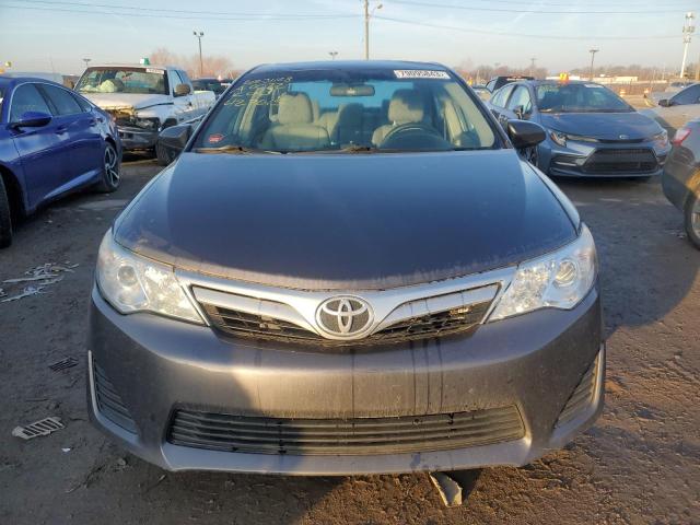 4T4BF1FKXER427015 - 2014 TOYOTA CAMRY L GRAY photo 5