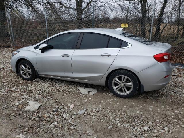 1G1BE5SM3H7119339 - 2017 CHEVROLET CRUZE LT SILVER photo 2