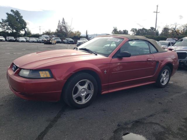 1FAFP44463F414823 - 2003 FORD MUSTANG RED photo 1