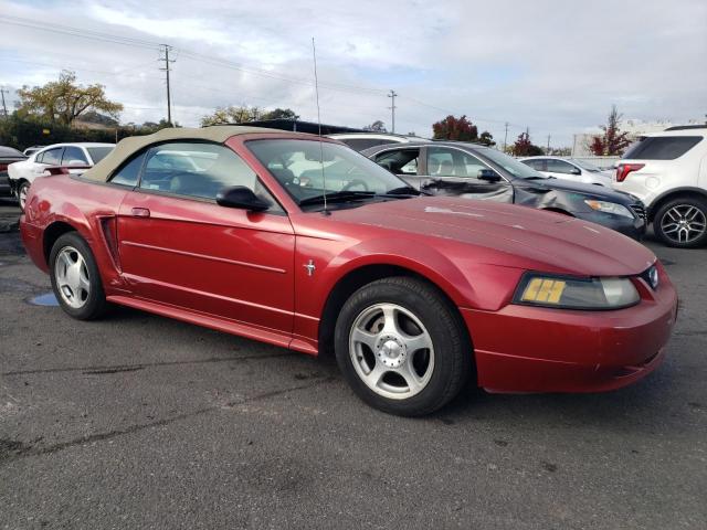 1FAFP44463F414823 - 2003 FORD MUSTANG RED photo 4