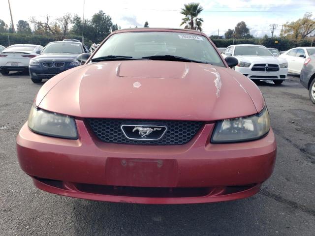 1FAFP44463F414823 - 2003 FORD MUSTANG RED photo 5