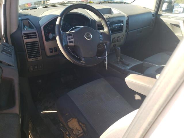 1N6AA06B85N525647 - 2005 NISSAN TITAN XE SILVER photo 8