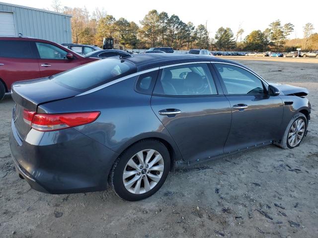 5XXGU4L31JG228301 - 2018 KIA OPTIMA EX GRAY photo 3