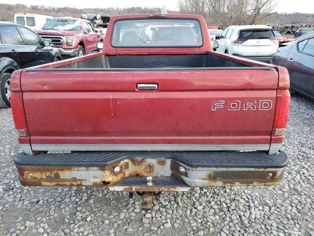 1FTEF15Y3TLB17020 - 1996 FORD F150 RED photo 6