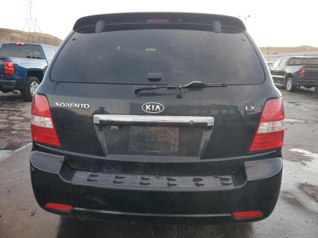 KNDJC735X85846503 - 2008 KIA SORENTO EX BLACK photo 6