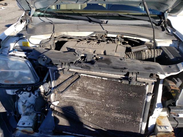 5FNYF18758B010531 - 2008 HONDA PILOT EXL WHITE photo 12