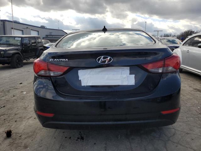 5NPDH4AE7GH677975 - 2016 HYUNDAI ELANTRA SE BLACK photo 6