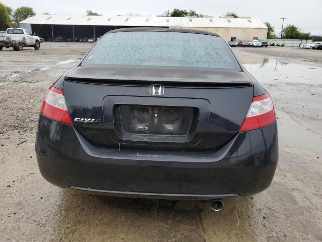 2HGFG12978H549159 - 2008 HONDA CIVIC EXL შავი ფოტო 6
