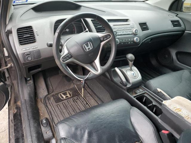 2HGFG12978H549159 - 2008 HONDA CIVIC EXL შავი ფოტო 8