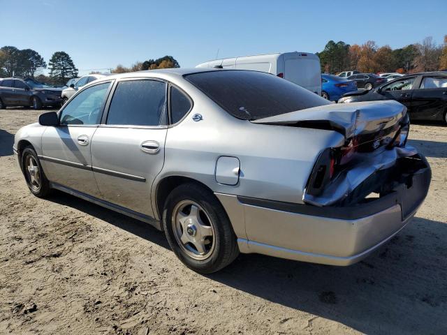 2G1WF52E059382745 - 2005 CHEVROLET IMPALA SILVER photo 2