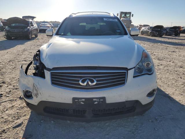 JN1AJ0HR0AM753724 - 2010 INFINITI EX35 BASE WHITE photo 5