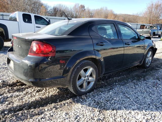 1C3CDZABXDN564144 - 2013 DODGE AVENGER SE BLACK photo 3