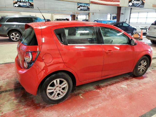 1G1JC6SH3C4107244 - 2012 CHEVROLET SONIC LT RED photo 3