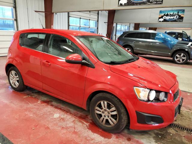 1G1JC6SH3C4107244 - 2012 CHEVROLET SONIC LT RED photo 4