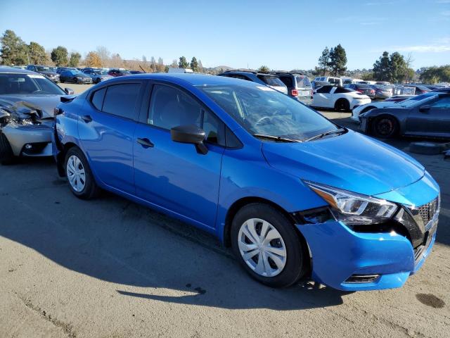 3N1CN8DV8NL821279 - 2022 NISSAN VERSA S BLUE photo 4