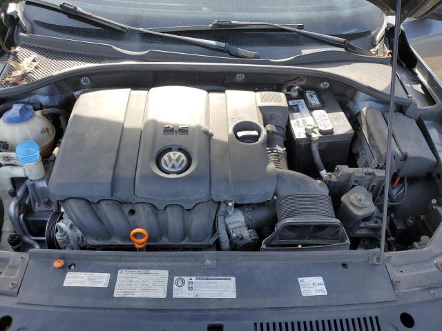 1VWBP7A35CC088937 - 2012 VOLKSWAGEN PASSAT SE GRAY photo 11