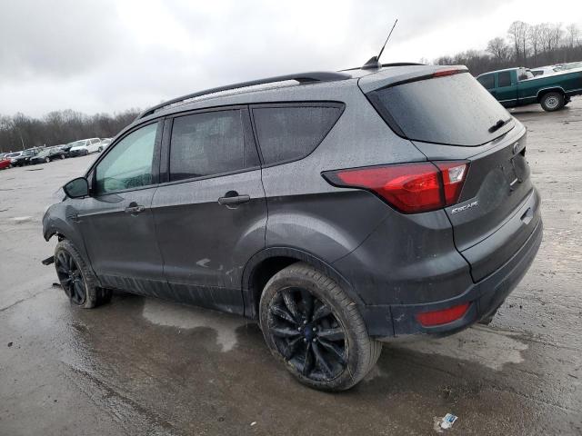 1FMCU9GD3KUB08683 - 2019 FORD ESCAPE SE GRAY photo 2