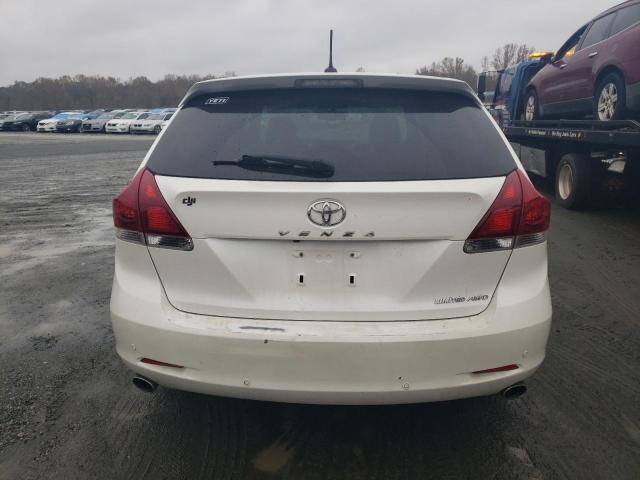 4T3BK3BBXEU100905 - 2014 TOYOTA VENZA LE WHITE photo 6