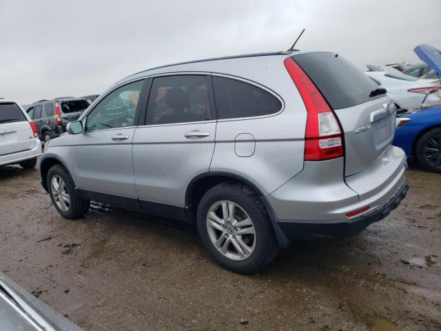 5J6RE4H70BL032377 - 2011 HONDA CR-V EXL SILVER photo 2