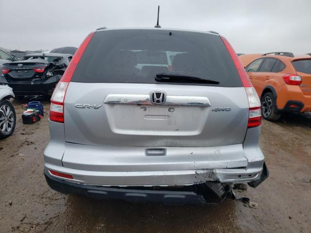 5J6RE4H70BL032377 - 2011 HONDA CR-V EXL SILVER photo 6