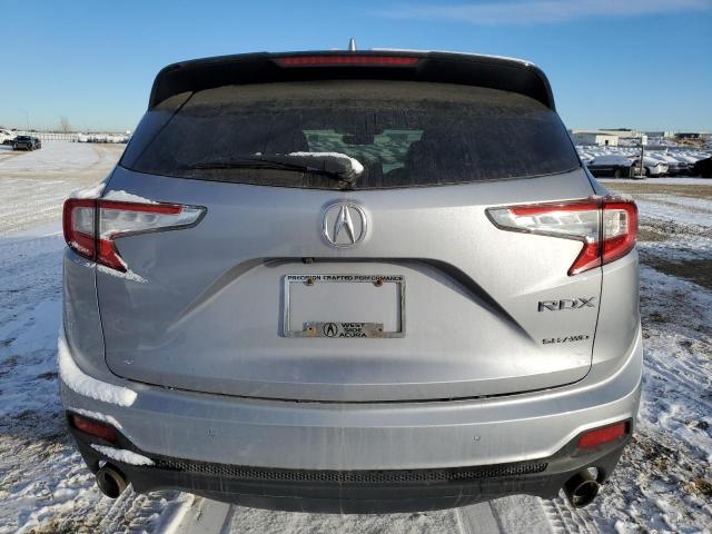 5J8TC2H78KL801814 - 2019 ACURA RDX ADVANCE SILVER photo 6