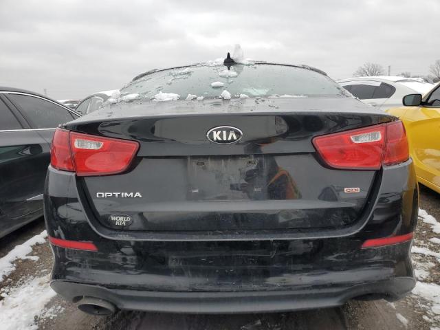 KNAGM4A7XF5653434 - 2015 KIA OPTIMA LX BLACK photo 6