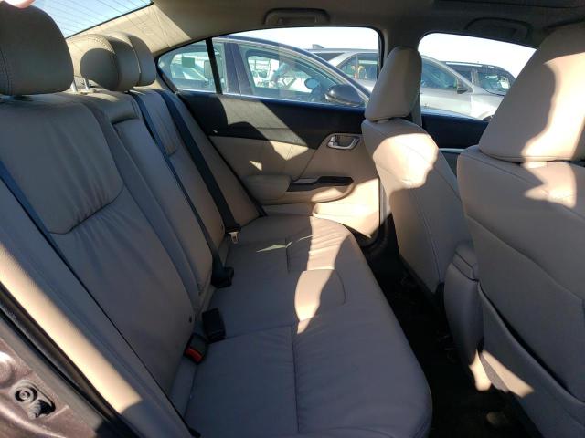 19XFB2F96FE072388 - 2015 HONDA CIVIC EXL ბეჟი ფოტო 10
