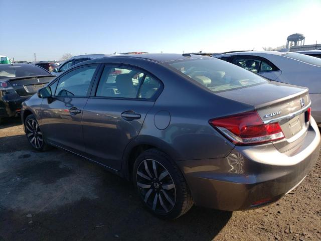 19XFB2F96FE072388 - 2015 HONDA CIVIC EXL ბეჟი ფოტო 2