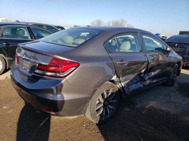 19XFB2F96FE072388 - 2015 HONDA CIVIC EXL ბეჟი ფოტო 3