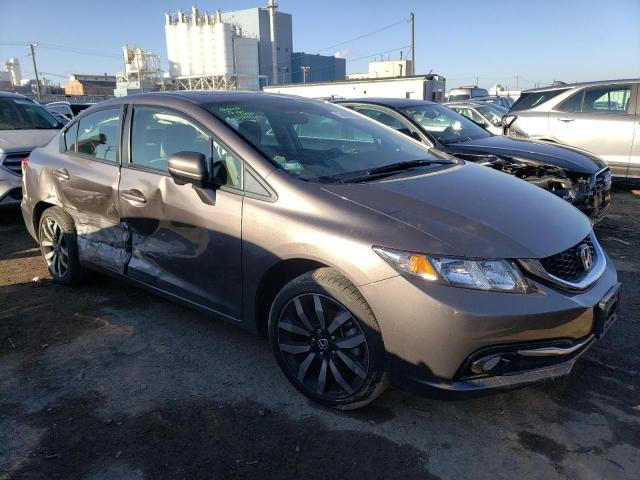 19XFB2F96FE072388 - 2015 HONDA CIVIC EXL BEIGE photo 4