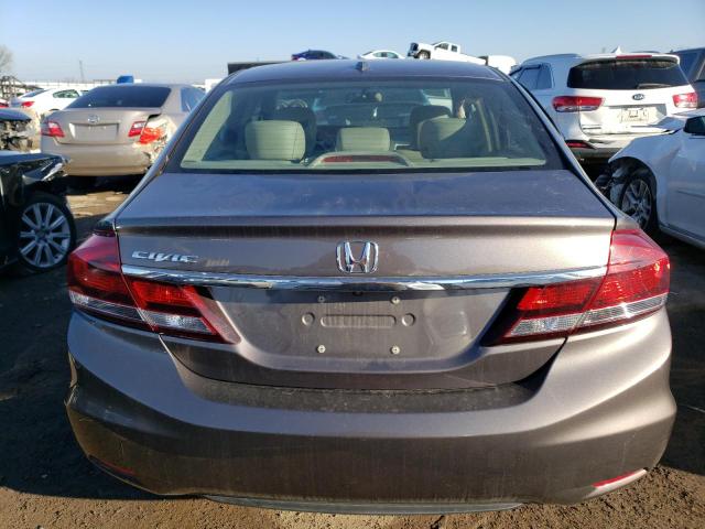 19XFB2F96FE072388 - 2015 HONDA CIVIC EXL ბეჟი ფოტო 6