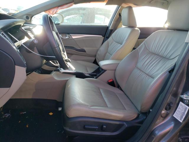 19XFB2F96FE072388 - 2015 HONDA CIVIC EXL ბეჟი ფოტო 7