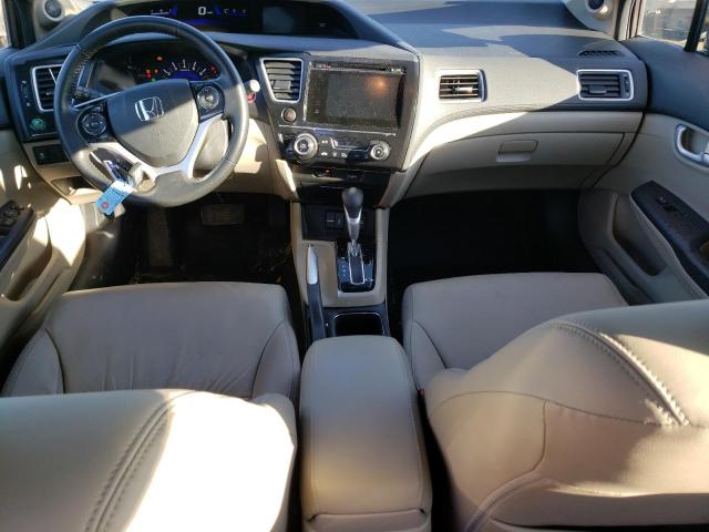 19XFB2F96FE072388 - 2015 HONDA CIVIC EXL ბეჟი ფოტო 8