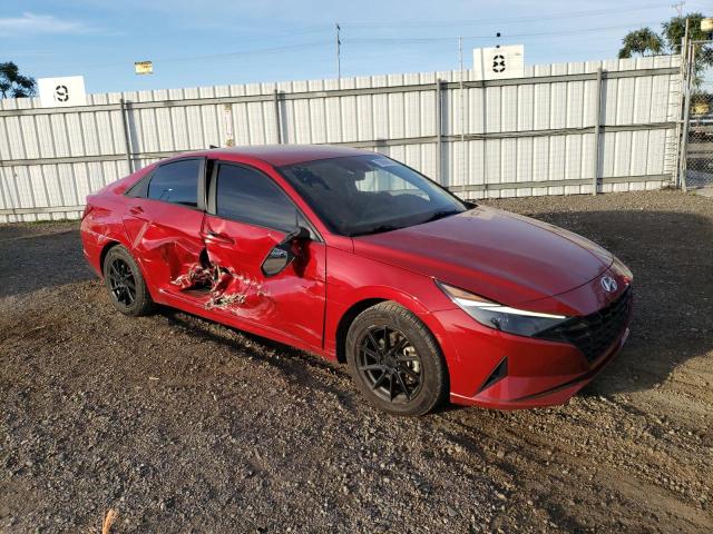 KMHLM4AG2MU065009 - 2021 HYUNDAI ELANTRA SEL RED photo 4