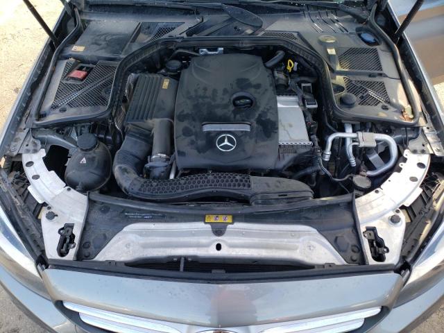 55SWF4JB6FU074287 - 2015 MERCEDES-BENZ C 300 GRAY photo 11