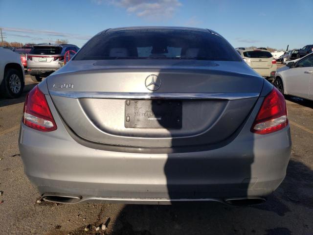 55SWF4JB6FU074287 - 2015 MERCEDES-BENZ C 300 GRAY photo 6