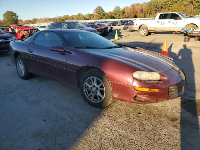 2G1FP22K912121330 - 2001 CHEVROLET CAMARO MAROON photo 4