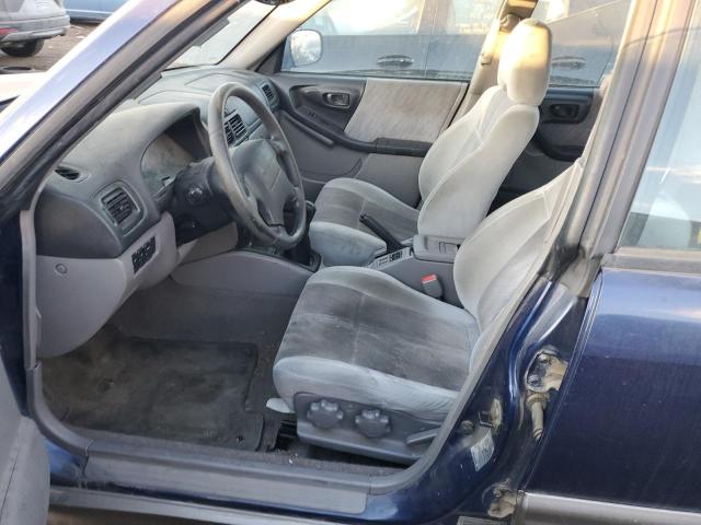 JF1SF65542G735823 - 2002 SUBARU FORESTER S BLUE photo 7