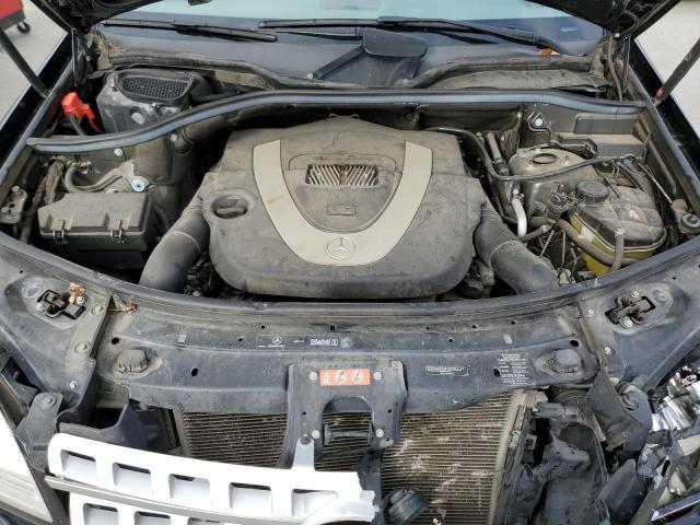4JGBB8GB1AA615222 - 2010 MERCEDES-BENZ ML 350 4MATIC BLACK photo 12