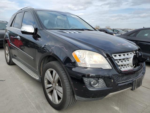 4JGBB8GB1AA615222 - 2010 MERCEDES-BENZ ML 350 4MATIC BLACK photo 4