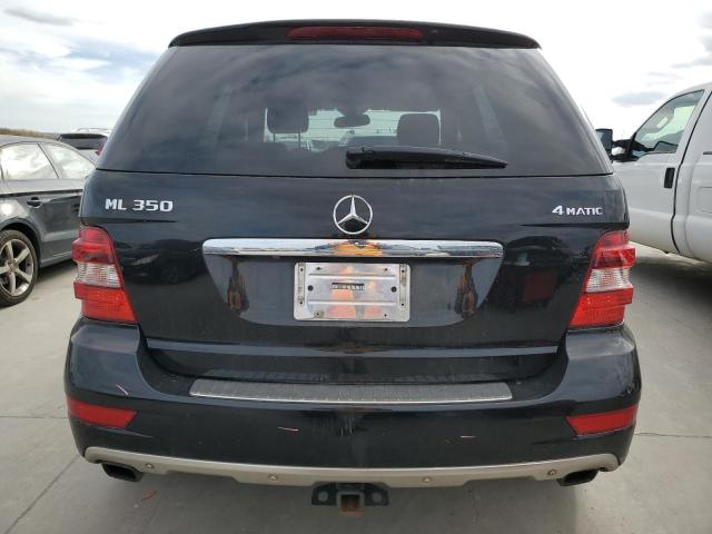 4JGBB8GB1AA615222 - 2010 MERCEDES-BENZ ML 350 4MATIC BLACK photo 6