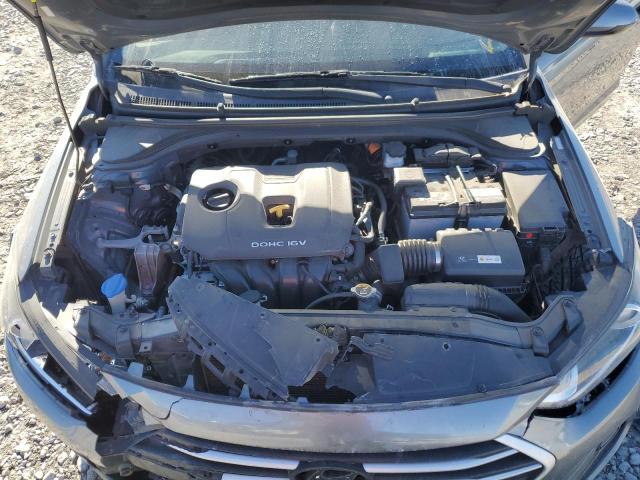 KMHD84LF0HU152667 - 2017 HYUNDAI ELANTRA SE GRAY photo 11