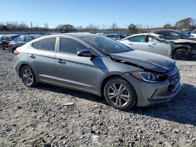 KMHD84LF0HU152667 - 2017 HYUNDAI ELANTRA SE GRAY photo 4